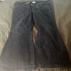 Ava & Viv High Rise Flare Jeans. Size 22